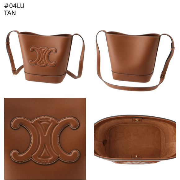 Celine Cuile Triomphe Bucket Bag Small - Picture 9 of 11